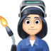 Woman Factory Worker: Light Skin Tone Emoji Copy Paste ― 👩🏻‍🏭 - facebook