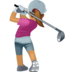 Woman Golfing: Medium Skin Tone Emoji Copy Paste ― 🏌🏽‍♀ - facebook