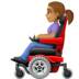 Woman In Motorized Wheelchair: Medium Skin Tone Emoji Copy Paste ― 👩🏽‍🦼 - facebook