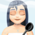Woman In Steamy Room: Light Skin Tone Emoji Copy Paste ― 🧖🏻‍♀ - facebook