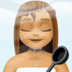 Woman In Steamy Room: Medium Skin Tone Emoji Copy Paste ― 🧖🏽‍♀ - facebook