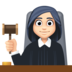 Woman Judge: Light Skin Tone Emoji Copy Paste ― 👩🏻‍⚖ - facebook