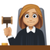 Woman Judge: Medium-light Skin Tone Emoji Copy Paste ― 👩🏼‍⚖ - facebook