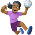 Woman Playing Handball: Medium-dark Skin Tone Emoji Copy Paste ― 🤾🏾‍♀ - facebook