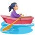 Woman Rowing Boat: Light Skin Tone Emoji Copy Paste ― 🚣🏻‍♀ - facebook