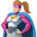 Woman Superhero: Medium-light Skin Tone Emoji Copy Paste ― 🦸🏼‍♀ - facebook