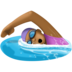 Woman Swimming: Medium-dark Skin Tone Emoji Copy Paste ― 🏊🏾‍♀ - facebook