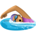 Woman Swimming: Medium Skin Tone Emoji Copy Paste ― 🏊🏽‍♀ - facebook