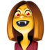 Woman Vampire: Medium-dark Skin Tone Emoji Copy Paste ― 🧛🏾‍♀ - facebook