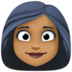 Woman: Medium-dark Skin Tone Emoji Copy Paste ― 👩🏾 - facebook