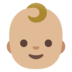 Baby: Medium-light Skin Tone Emoji Copy Paste ― 👶🏼 - google-android