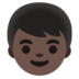 Boy: Dark Skin Tone Emoji Copy Paste ― 👦🏿 - google-android