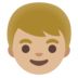 Boy: Medium-light Skin Tone Emoji Copy Paste ― 👦🏼 - google-android