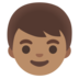 Boy: Medium Skin Tone Emoji Copy Paste ― 👦🏽 - google-android