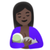 Breast-feeding: Dark Skin Tone Emoji Copy Paste ― 🤱🏿 - google-android