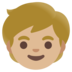 Child: Medium-light Skin Tone Emoji Copy Paste ― 🧒🏼 - google-android