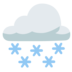 Cloud With Snow Emoji Copy Paste ― 🌨️ - google-android