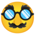 Disguised Face Emoji Copy Paste ― 🥸 - google-android