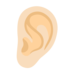 Ear: Light Skin Tone Emoji Copy Paste ― 👂🏻 - google-android