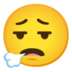 Face Exhaling Emoji Copy Paste ― 😮‍💨 - google-android