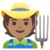 Farmer: Medium Skin Tone Emoji Copy Paste ― 🧑🏽‍🌾 - google-android