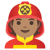 Firefighter: Medium Skin Tone Emoji Copy Paste ― 🧑🏽‍🚒 - google-android