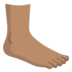 Foot: Medium Skin Tone Emoji Copy Paste ― 🦶🏽 - google-android