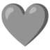 Grey Heart Emoji Copy Paste ― 🩶 - google-android