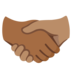 Handshake: Medium-dark Skin Tone, Medium Skin Tone Emoji Copy Paste ― 🫱🏾‍🫲🏽 - google-android