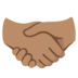 Handshake: Medium Skin Tone Emoji Copy Paste ― 🤝🏽 - google-android