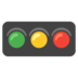 Horizontal Traffic Light Emoji Copy Paste ― 🚥 - google-android