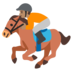 Horse Racing: Medium Skin Tone Emoji Copy Paste ― 🏇🏽 - google-android