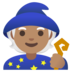 Mage: Medium Skin Tone Emoji Copy Paste ― 🧙🏽 - google-android