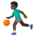Man Bouncing Ball: Dark Skin Tone Emoji Copy Paste ― ⛹🏿‍♂ - google-android