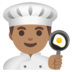 Man Cook: Medium Skin Tone Emoji Copy Paste ― 👨🏽‍🍳 - google-android