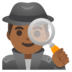 Man Detective: Medium-dark Skin Tone Emoji Copy Paste ― 🕵🏾‍♂ - google-android
