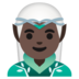 Man Elf: Dark Skin Tone Emoji Copy Paste ― 🧝🏿‍♂ - google-android