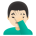 Man Facepalming: Light Skin Tone Emoji Copy Paste ― 🤦🏻‍♂ - google-android