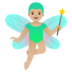 Man Fairy: Medium-light Skin Tone Emoji Copy Paste ― 🧚🏼‍♂ - google-android