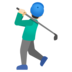 Man Golfing: Light Skin Tone Emoji Copy Paste ― 🏌🏻‍♂ - google-android