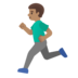 Man Running: Medium Skin Tone Emoji Copy Paste ― 🏃🏽‍♂ - google-android