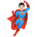 Man Superhero: Light Skin Tone Emoji Copy Paste ― 🦸🏻‍♂ - google-android