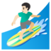 Man Surfing: Light Skin Tone Emoji Copy Paste ― 🏄🏻‍♂ - google-android