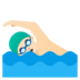 Man Swimming: Light Skin Tone Emoji Copy Paste ― 🏊🏻‍♂ - google-android