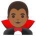 Man Vampire: Medium-dark Skin Tone Emoji Copy Paste ― 🧛🏾‍♂ - google-android