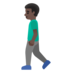 Man Walking: Dark Skin Tone Emoji Copy Paste ― 🚶🏿‍♂ - google-android