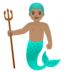 Merman: Medium Skin Tone Emoji Copy Paste ― 🧜🏽‍♂ - google-android