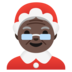 Mrs. Claus: Dark Skin Tone Emoji Copy Paste ― 🤶🏿 - google-android
