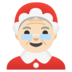 Mrs. Claus: Light Skin Tone Emoji Copy Paste ― 🤶🏻 - google-android