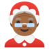 Mrs. Claus: Medium-dark Skin Tone Emoji Copy Paste ― 🤶🏾 - google-android